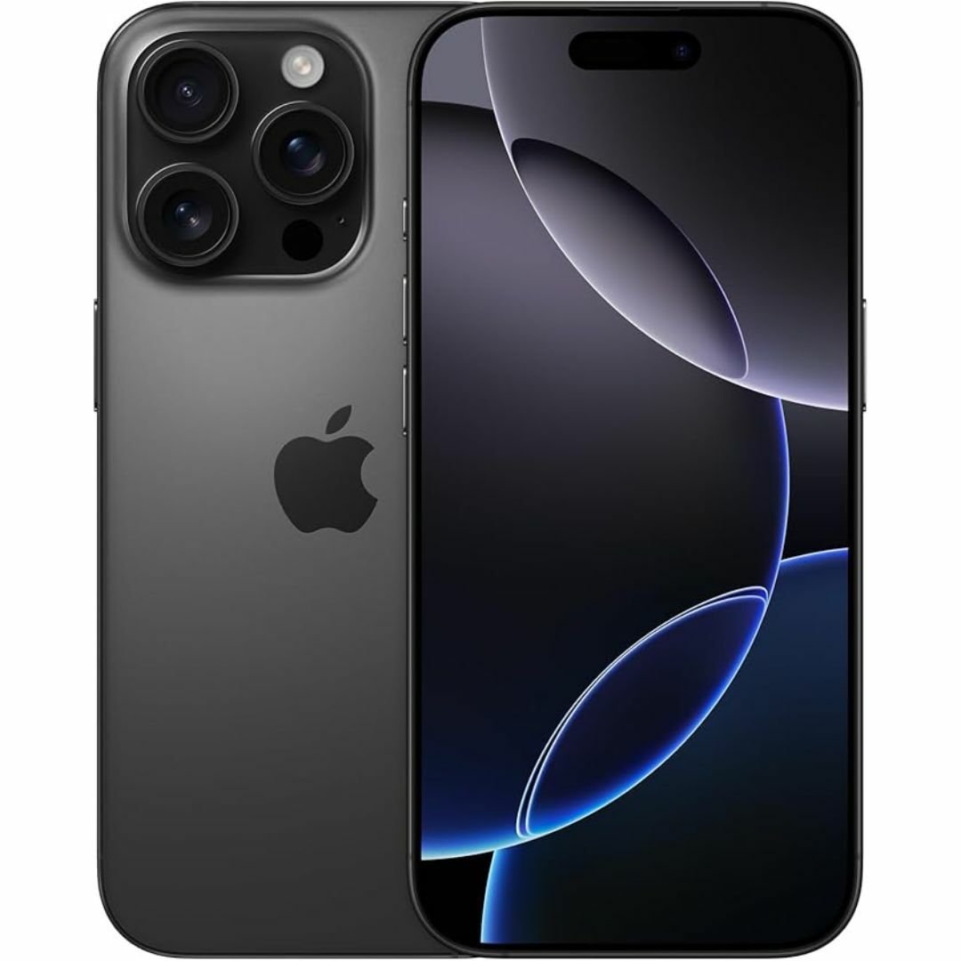 iPhone(アイフォーン)のApple iPhone 16 Pro (512 GB) ブラックチタニウム スマホ/家電/カメラのスマートフォン/携帯電話(スマートフォン本体)の商品写真