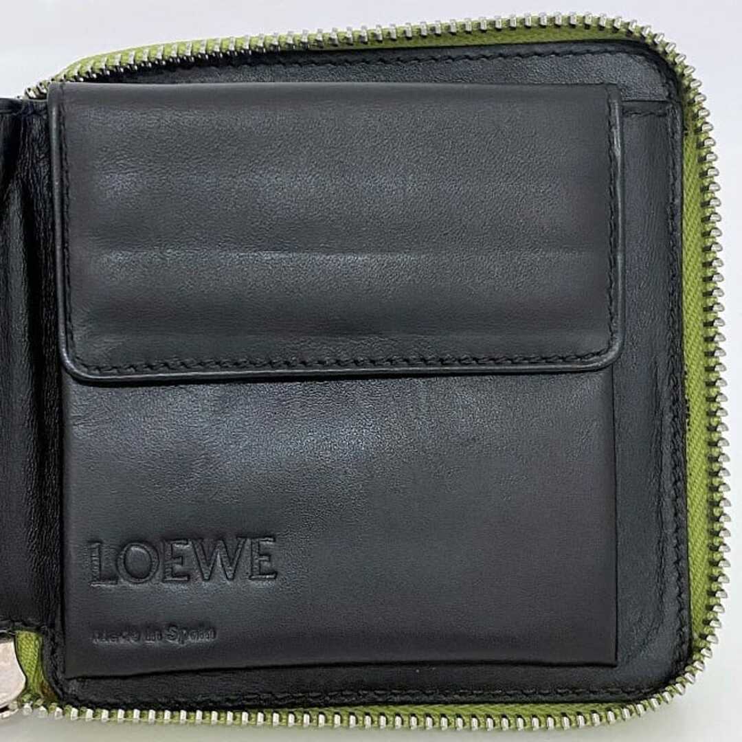 LOEWE - ロエベ ラウンドファスナー 二つ折り 財布 ec-22962 LOEWE - ロエベ ラウンドファスナー 二つ折り 財布 ec-22962