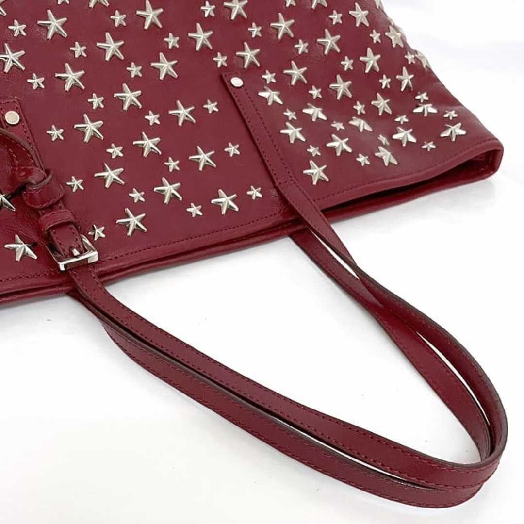 JIMMY CHOO - ジミーチュウ トートバッグ ec-22980 レッド 星 JIMMY CHOO - ジミーチュウ トートバッグ ec-22980 レッド 星