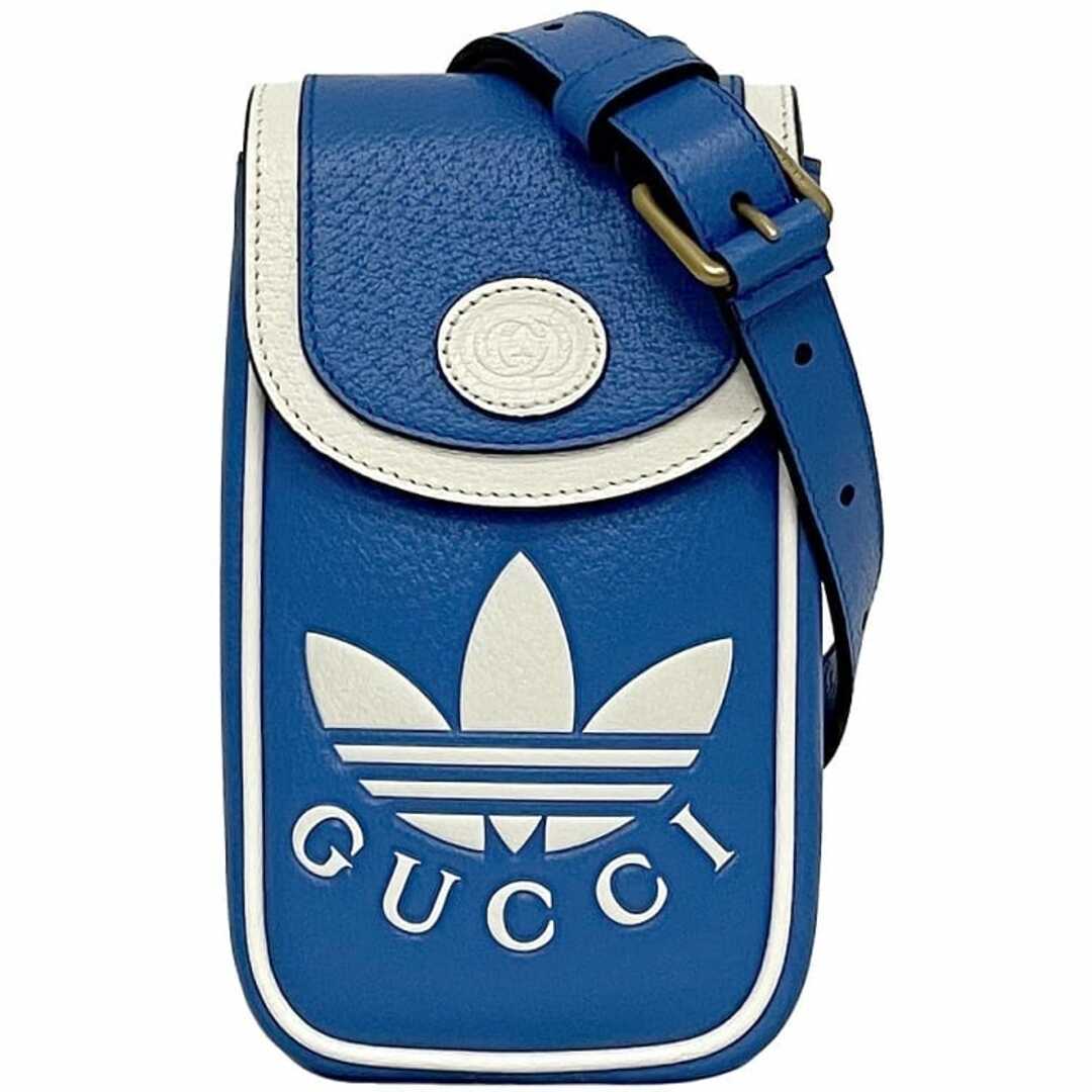 GUCCI - グッチ ミニ ショルダーバッグ ec-23000 ブルー GUCCI - グッチ ミニ ショルダーバッグ ec-23000 ブルー