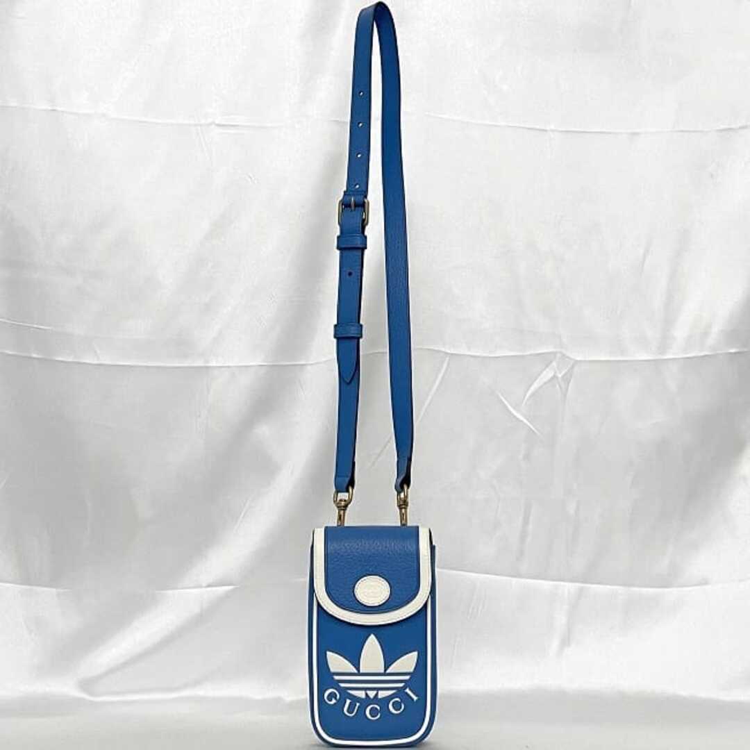 GUCCI - グッチ ミニ ショルダーバッグ ec-23000 ブルー GUCCI - グッチ ミニ ショルダーバッグ ec-23000 ブルー