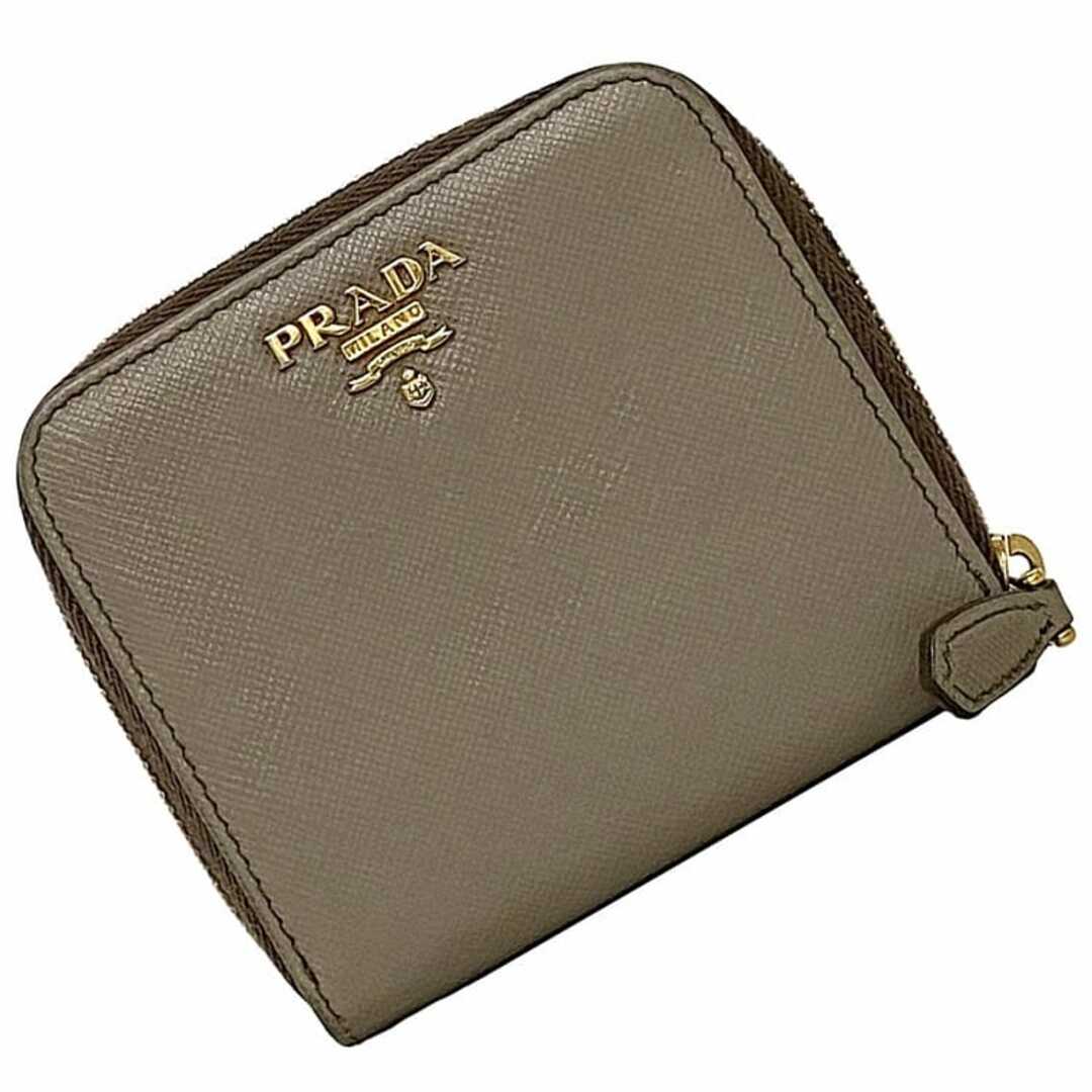 PRADA - プラダ 二つ折り 財布 f-22921 ベージュ ARGILLA 1ML522 PRADA - プラダ 二つ折り 財布 f-22921 ベージュ ARGILLA 1ML522