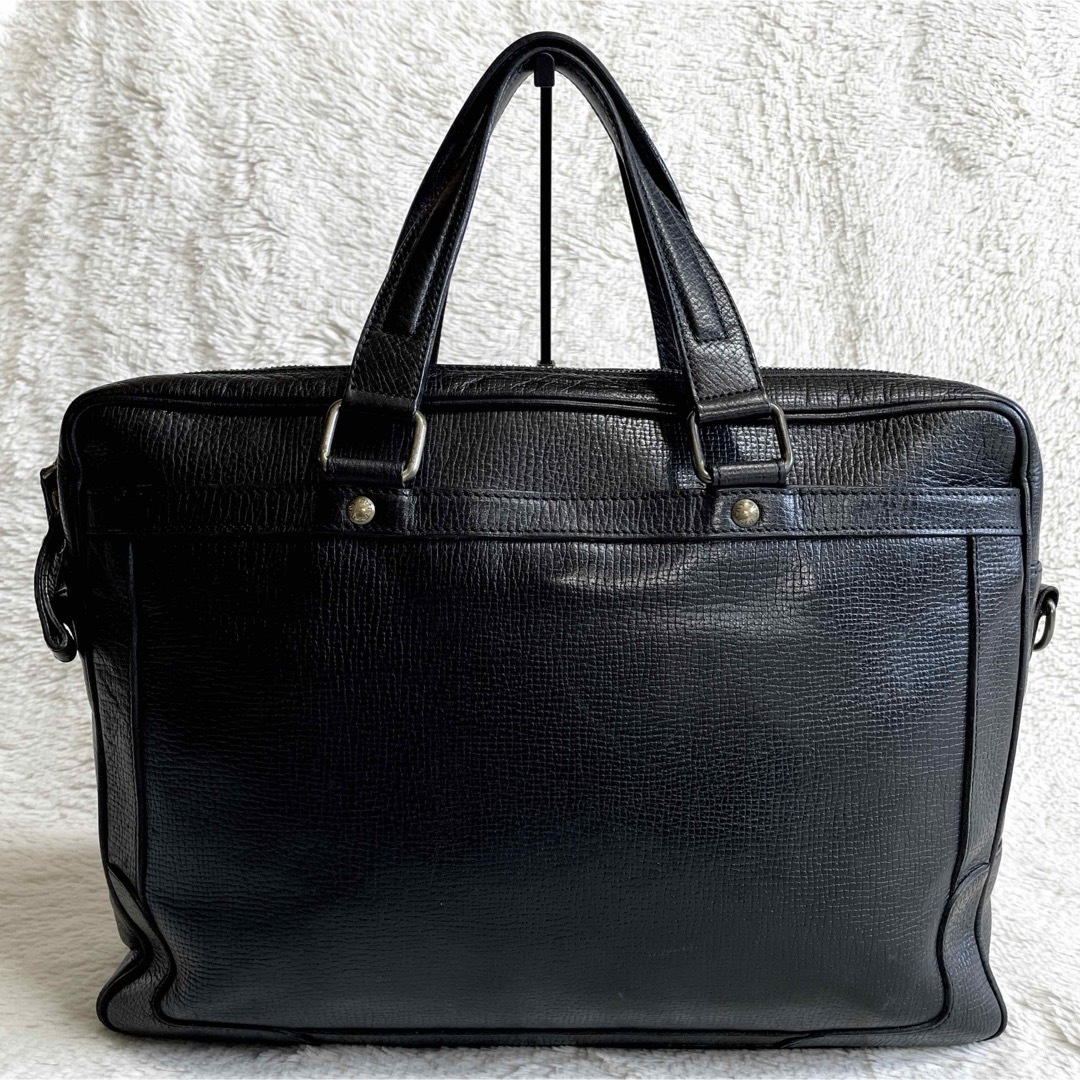 BURBERRY - 美品 BURBERRY オールレザー 2way ビジネスバッグ BURBERRY - 美品 BURBERRY オールレザー 2way ビジネスバッグ