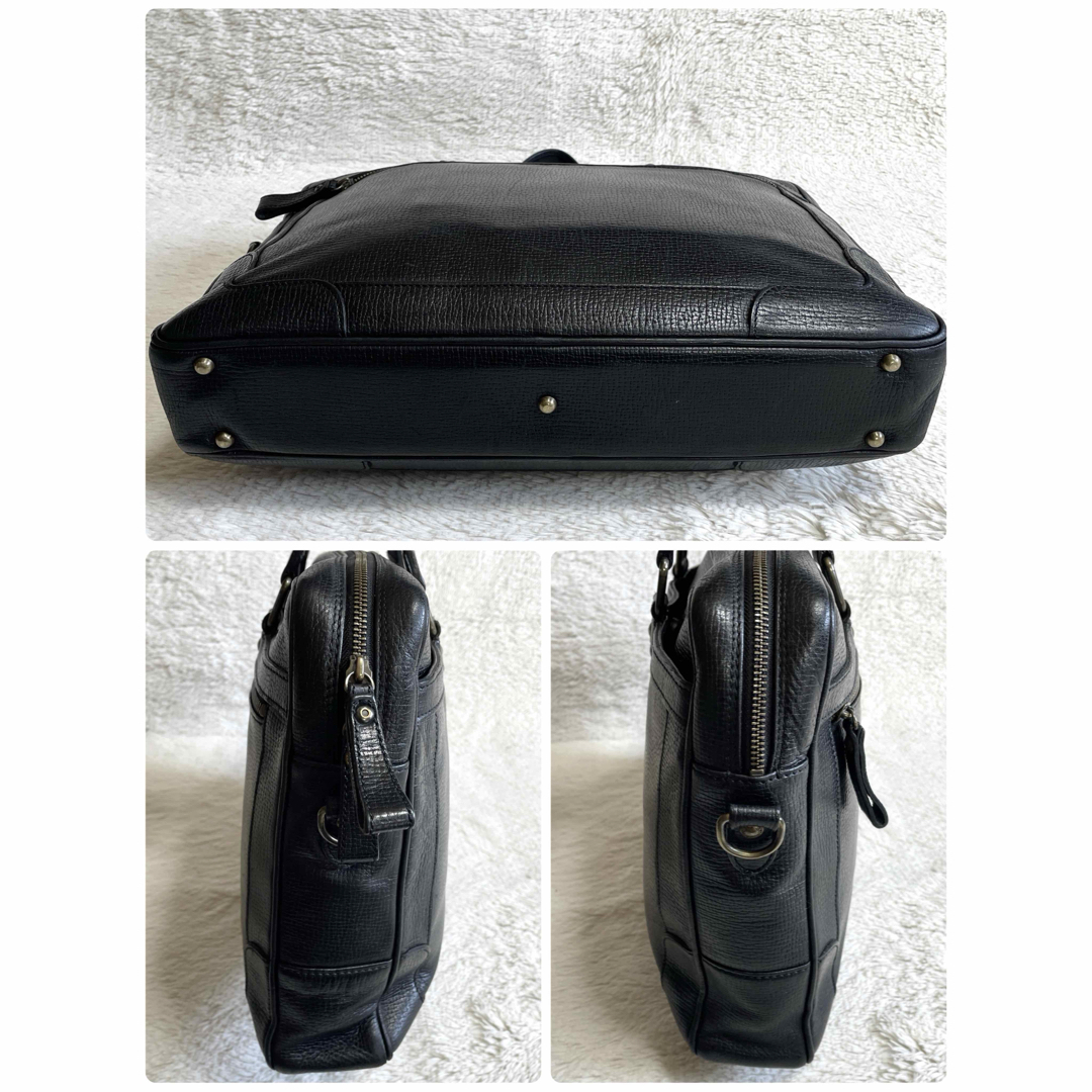 BURBERRY - 美品 BURBERRY オールレザー 2way ビジネスバッグ BURBERRY - 美品 BURBERRY オールレザー 2way ビジネスバッグ