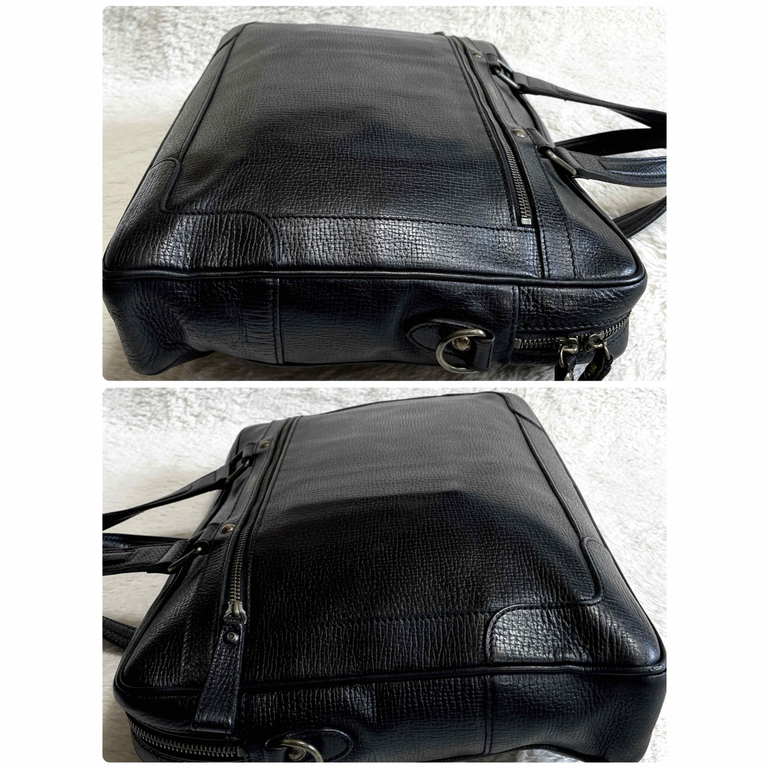 BURBERRY - 美品 BURBERRY オールレザー 2way ビジネスバッグ BURBERRY - 美品 BURBERRY オールレザー 2way ビジネスバッグ