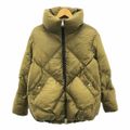 HERNO / ヘルノ | ドローストリング キルティング ダウンジャケット | 38 | カーキ | レディース