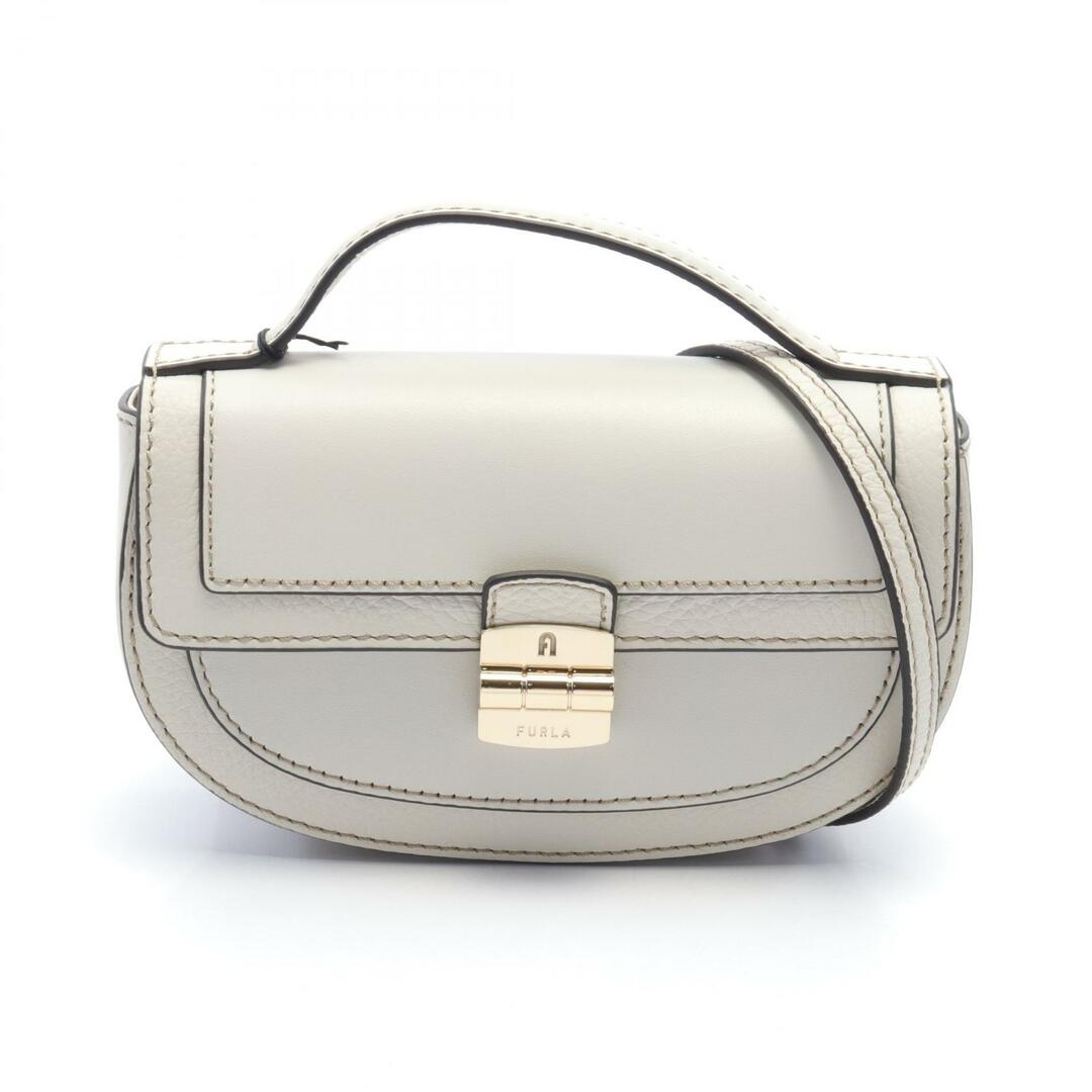 FURLA - フルラ Furla CLUB 2 MINI クラブ ミニ ハンドバッグ バッグ レザー レディース アイボリー系 WE00606BX00531704S 【新品】
