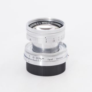 ライカ(LEICA)のLeica ライカ summicron ズミクロンL 50mm F2 L39 沈胴 feet表記 #12506(レンズ(単焦点))