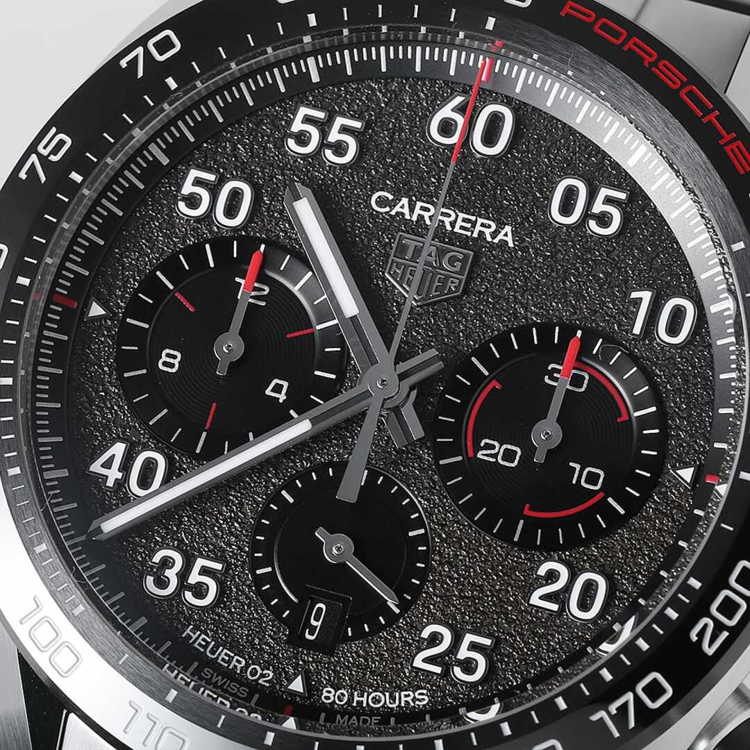 TAG Heuer(タグホイヤー)のタグホイヤー ホイヤー02 クロノグラフ ポルシェスペシャルエディション CBN2A1F.BA0643 メンズ 中古 腕時計 メンズの時計(腕時計(アナログ))の商品写真