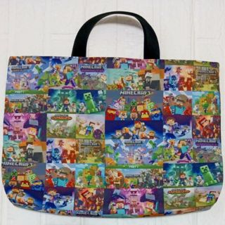 くすみカラー×花柄×さくらんぼワッペン レッスンバッグ他 くすみカラー×花柄×さくらんぼワッペン レッスンバッグ他