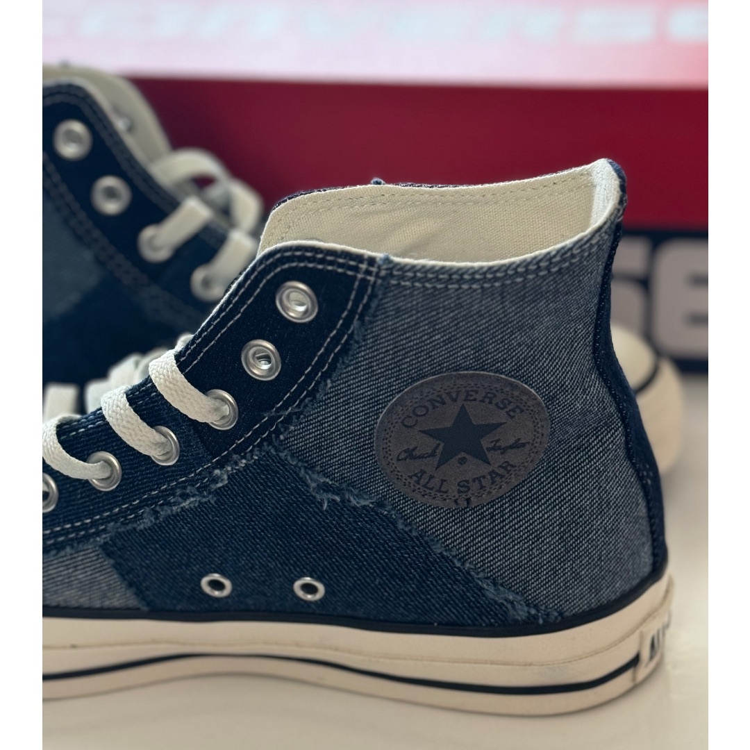 ALL STAR（CONVERSE） - CONVERSE ALL STAR DENIMPATCHWORK NAVY