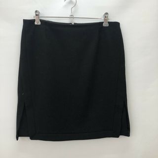 アイシービー(ICB)の【iCB】アイシービー　スカート　ミニ　黒系　ブラック　サイズ11号　無地　シンプル　レディース　毛(ミニスカート)
