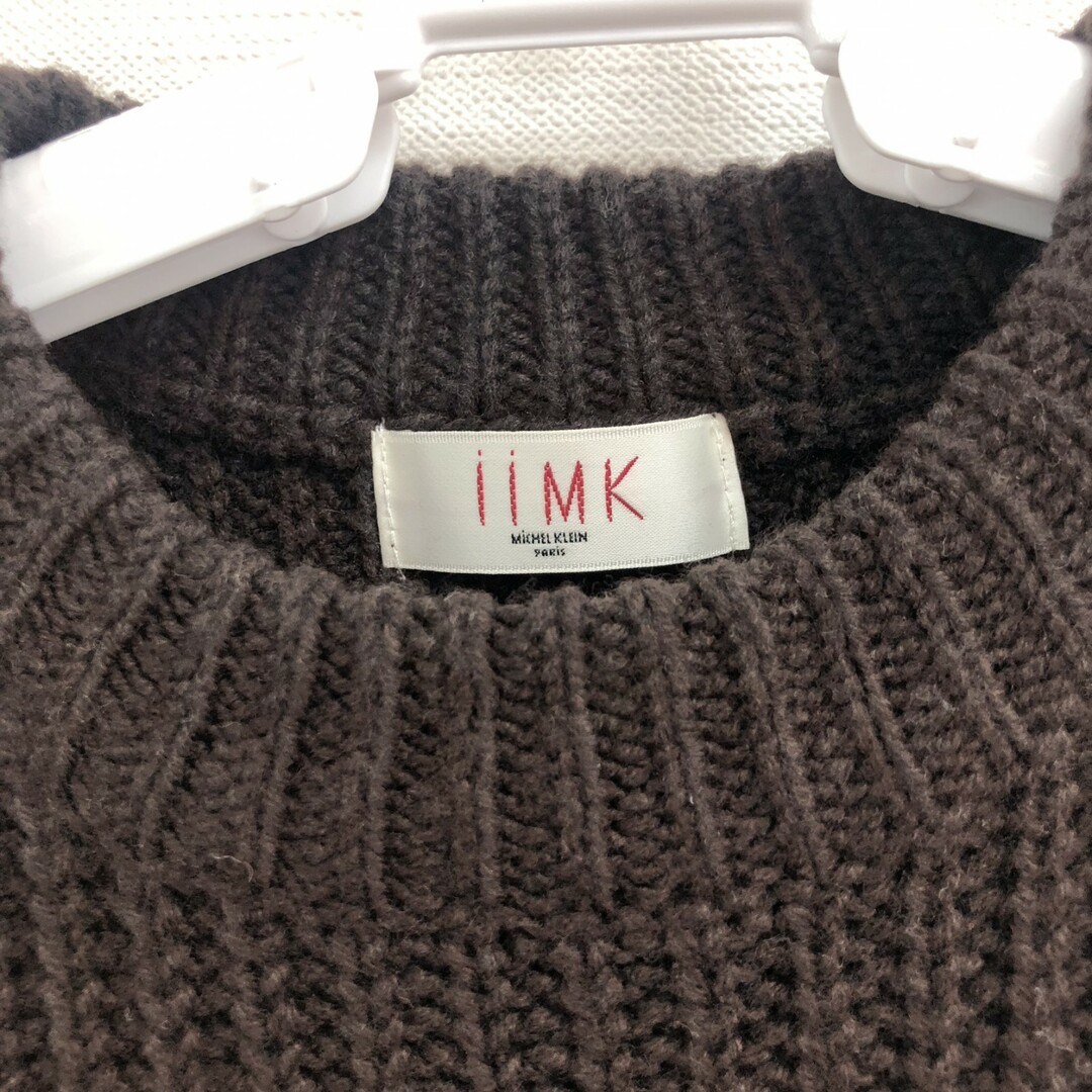 MICHEL KLEIN(ミッシェルクラン)の【MICHEL KLEIN】ミッシェルクラン　茶色　トップス　レディース レディースのトップス(その他)の商品写真
