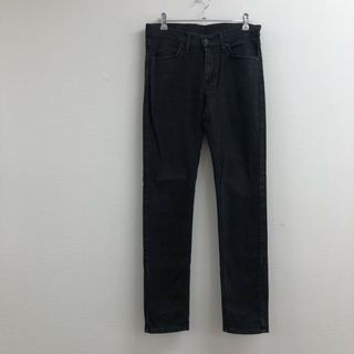 【Lee】リー　　S　ブラック　黒　パンツ　デニムパンツ　ズボン　レディース　メンズ　スキニーパンツ　ストレートパンツ(デニム/ジーンズ)
