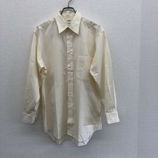 レノマ(RENOMA)の【renoma】レノマ　ユニセックス　長袖　長袖シャツ　襟付き　シンプル　無地　黄色系(シャツ/ブラウス(長袖/七分))