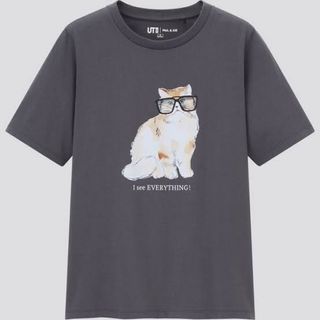 UNIQLO - UT×スヌーピー Tシャツ ダークグレー S 半袖