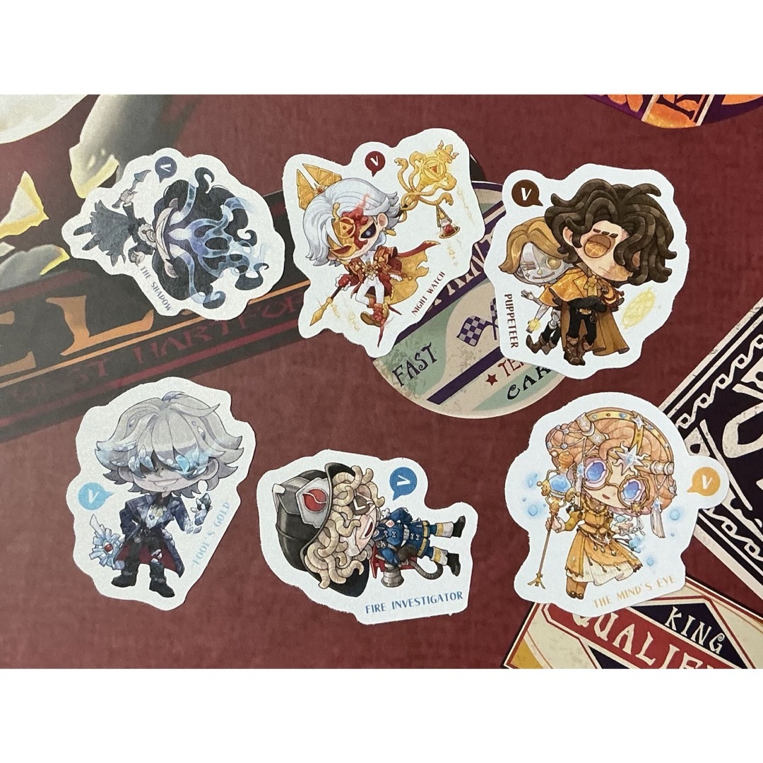 第五人格 IJL 入場特典 ステッカー エンタメ/ホビーのおもちゃ/ぬいぐるみ(キャラクターグッズ)の商品写真