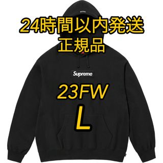 Supreme - supreme box logo ボックスロゴ 23fw 黒 L パーカーの Supreme - supreme box logo ボックスロゴ 23fw 黒 L パーカーの