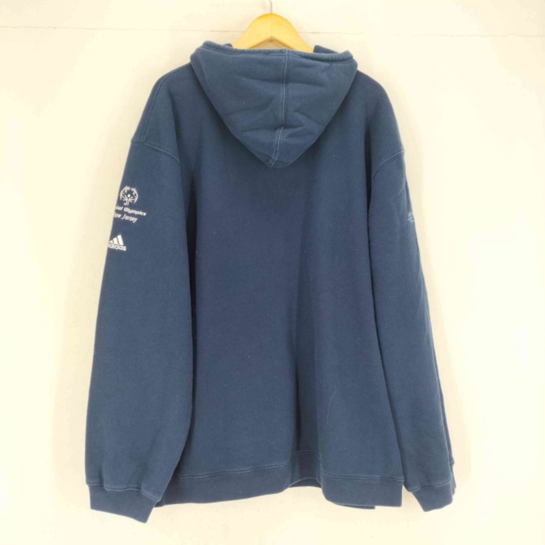 adidas - adidas(アディダス) ロゴ刺繍プルオーバーパーカー adidas - adidas(アディダス) ロゴ刺繍プルオーバーパーカー