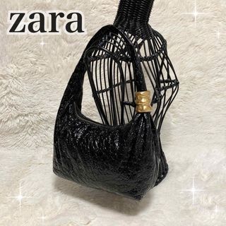 ZARA - ZARA カットワーク ミニトートバッグの通販 by ZARA - ZARA カットワーク ミニトートバッグの通販 by