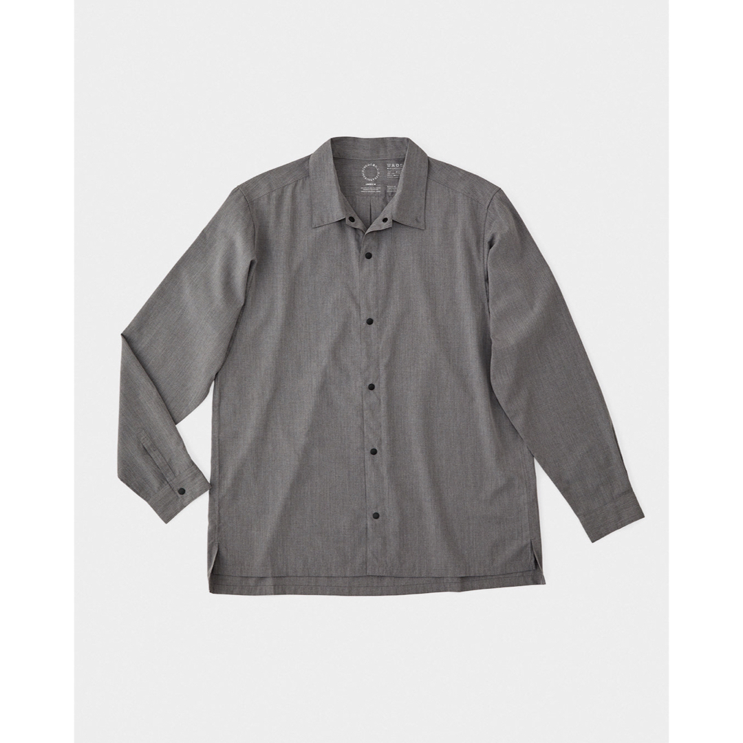山と道 Bamboo Shirt L Gray Ash UL yamatomic スポーツ/アウトドアのアウトドア(登山用品)の商品写真