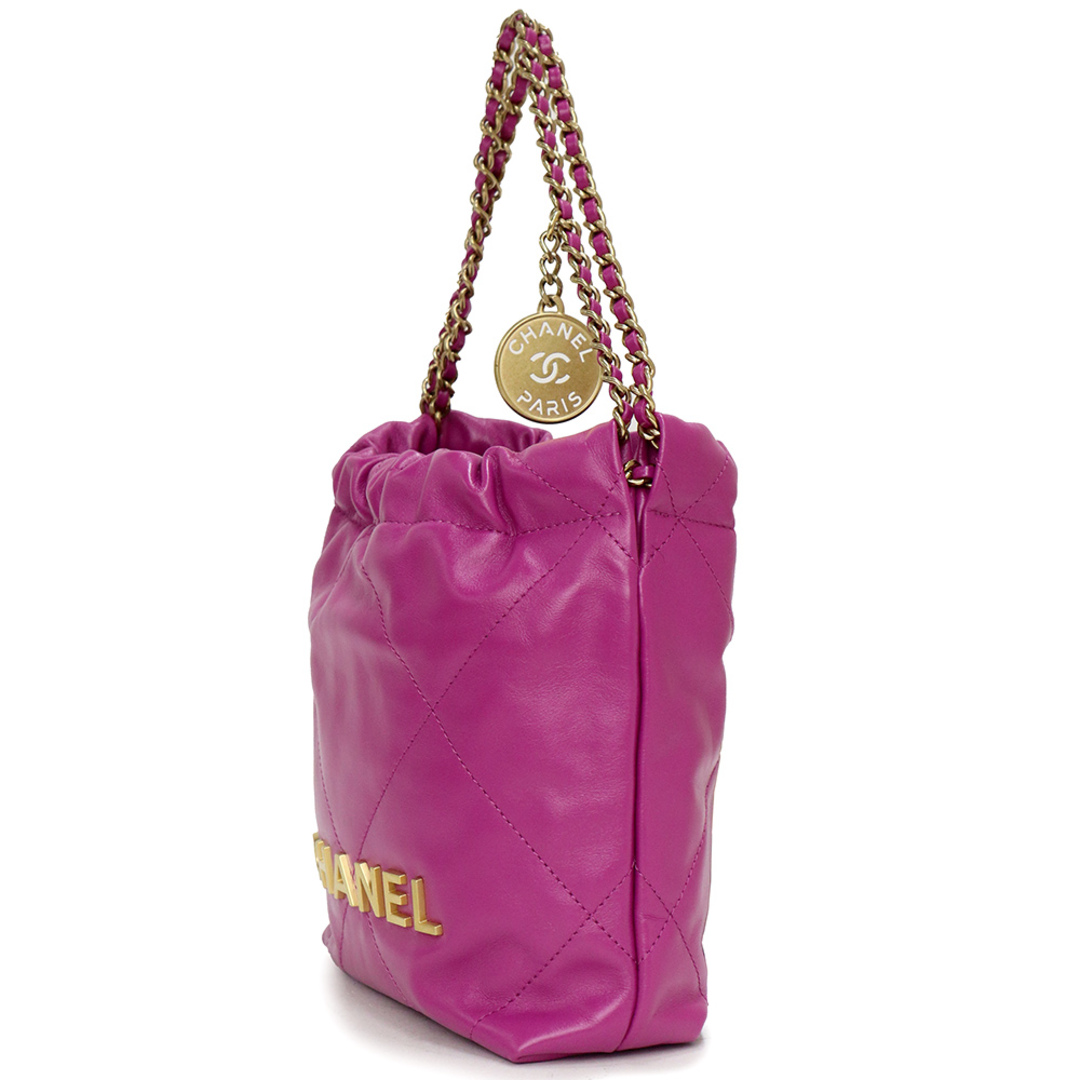 CHANEL - シャネル CHANEL 22 ミニ マトラッセ チェーン ダブル CHANEL - シャネル CHANEL 22 ミニ マトラッセ チェーン ダブル