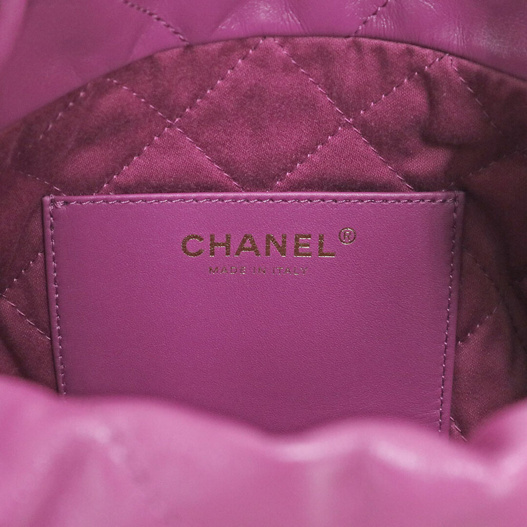 CHANEL - シャネル CHANEL 22 ミニ マトラッセ チェーン ダブル CHANEL - シャネル CHANEL 22 ミニ マトラッセ チェーン ダブル
