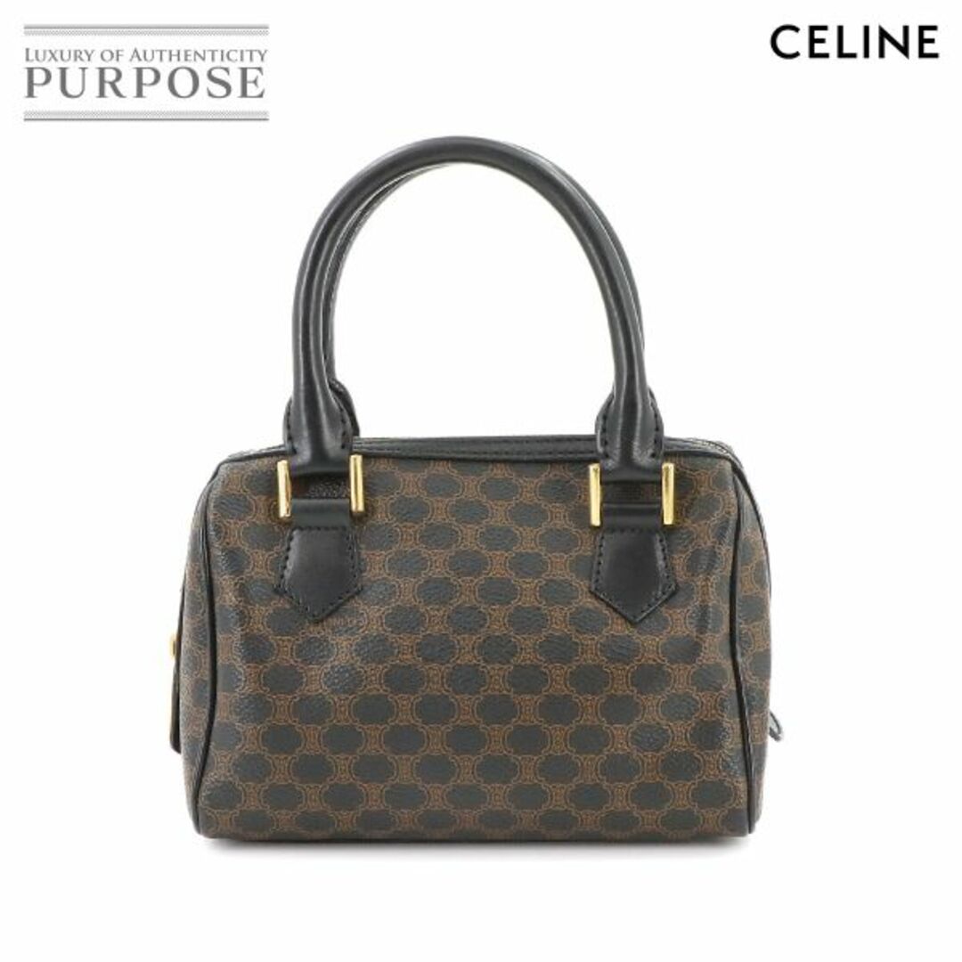 CELINE - 美品 セリーヌ CELINE マカダム柄 ミニ ハンド バッグ CELINE - 美品 セリーヌ CELINE マカダム柄 ミニ ハンド バッグ