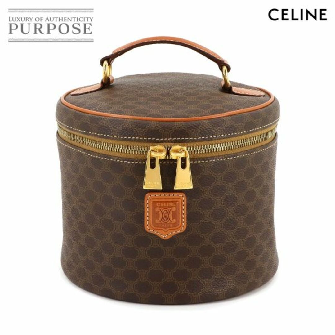 CELINE - セリーヌ CELINE マカダム柄 バニティ ハンド バッグ CELINE - セリーヌ CELINE マカダム柄 バニティ ハンド バッグ