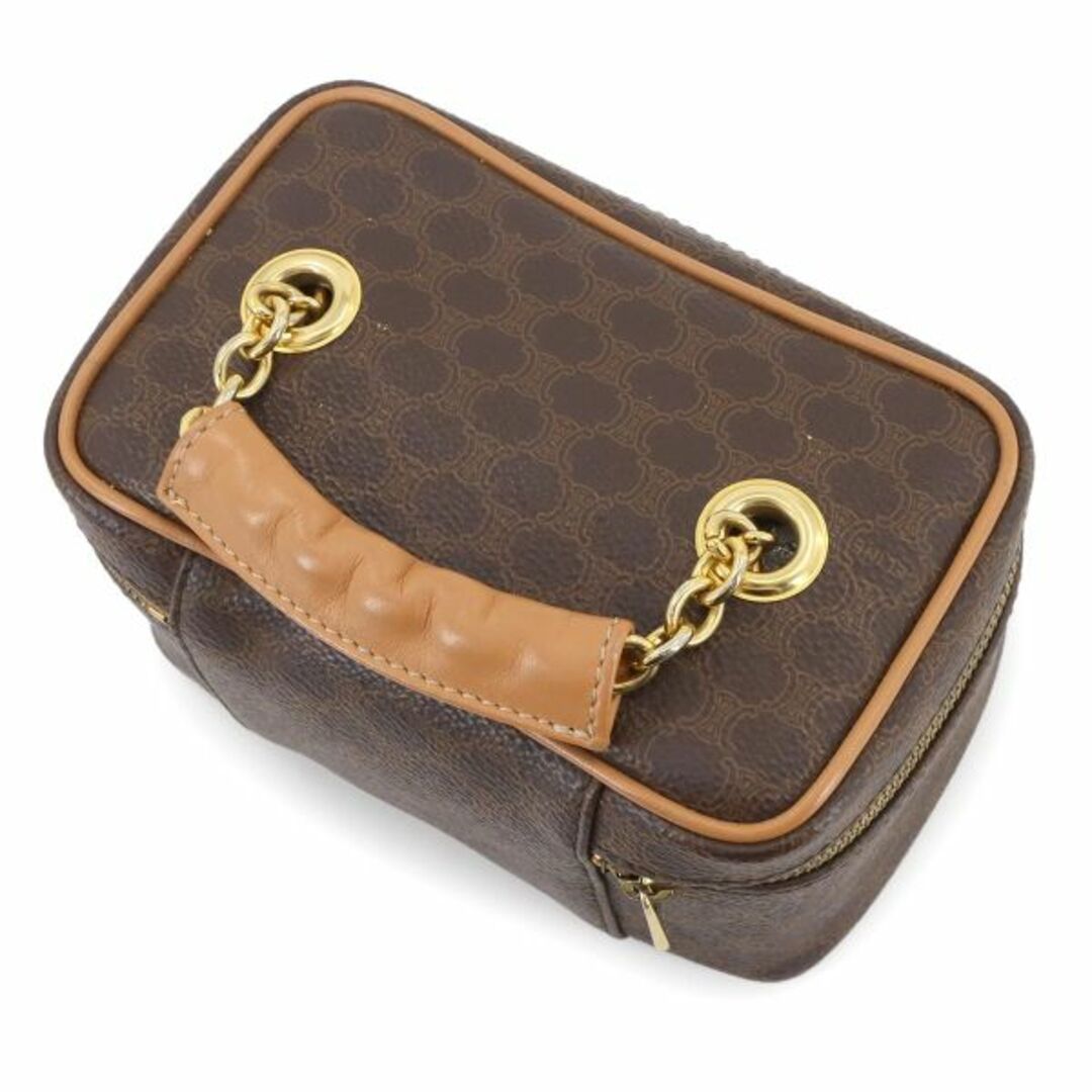 CELINE - 新品同様 セリーヌ CELINE マカダム柄 バニティ ハンド CELINE - 新品同様 セリーヌ CELINE マカダム柄 バニティ ハンド