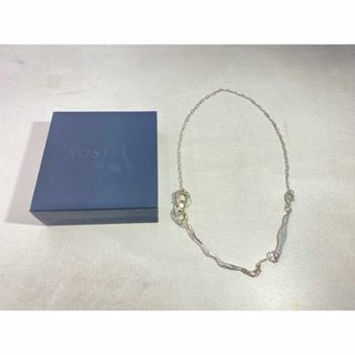 美品 正規 YOSTER ヨースター シルバー ネックレス 420P△の通販