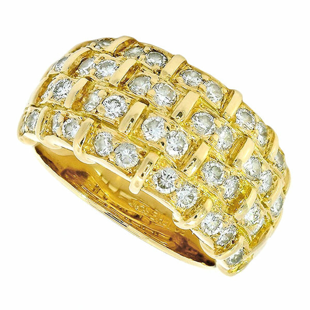 BOUCHERON - ブシュロン ダイヤ リング K18YG 14号