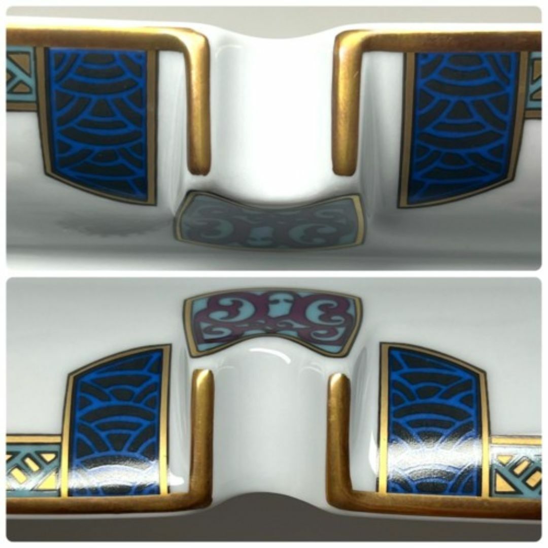 HERMES - 【新品同様】HERMES エルメス アッシュトレイ 陶器 HERMES - 【新品同様】HERMES エルメス アッシュトレイ 陶器