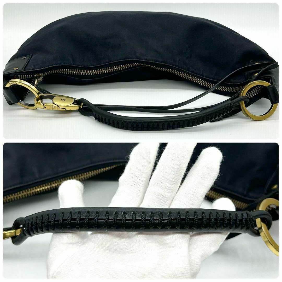 GUCCI - GUCCI グッチ ワンショルダーバッグ ハーフムーン GUCCI - GUCCI グッチ ワンショルダーバッグ ハーフムーン