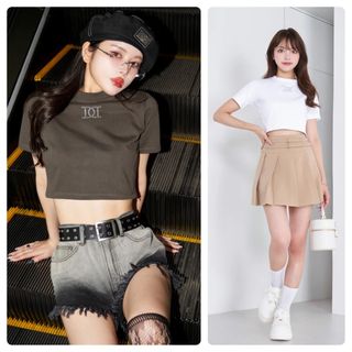 Darich - ダーリッチ darich キルティングアップリケTシャツ WHT