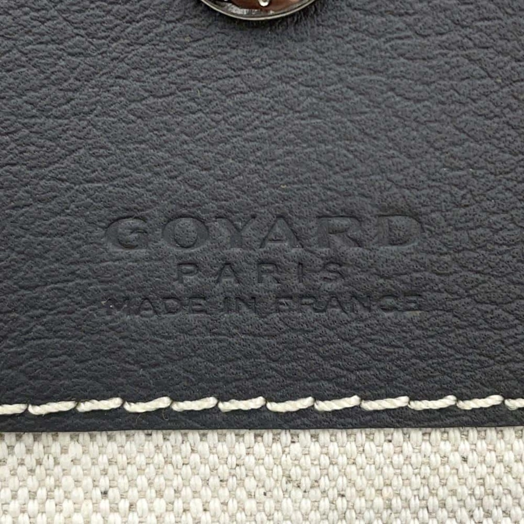 GOYARD - ゴヤール トートバッグ サンルイPM PVC/レザー GOYARD - ゴヤール トートバッグ サンルイPM PVC/レザー