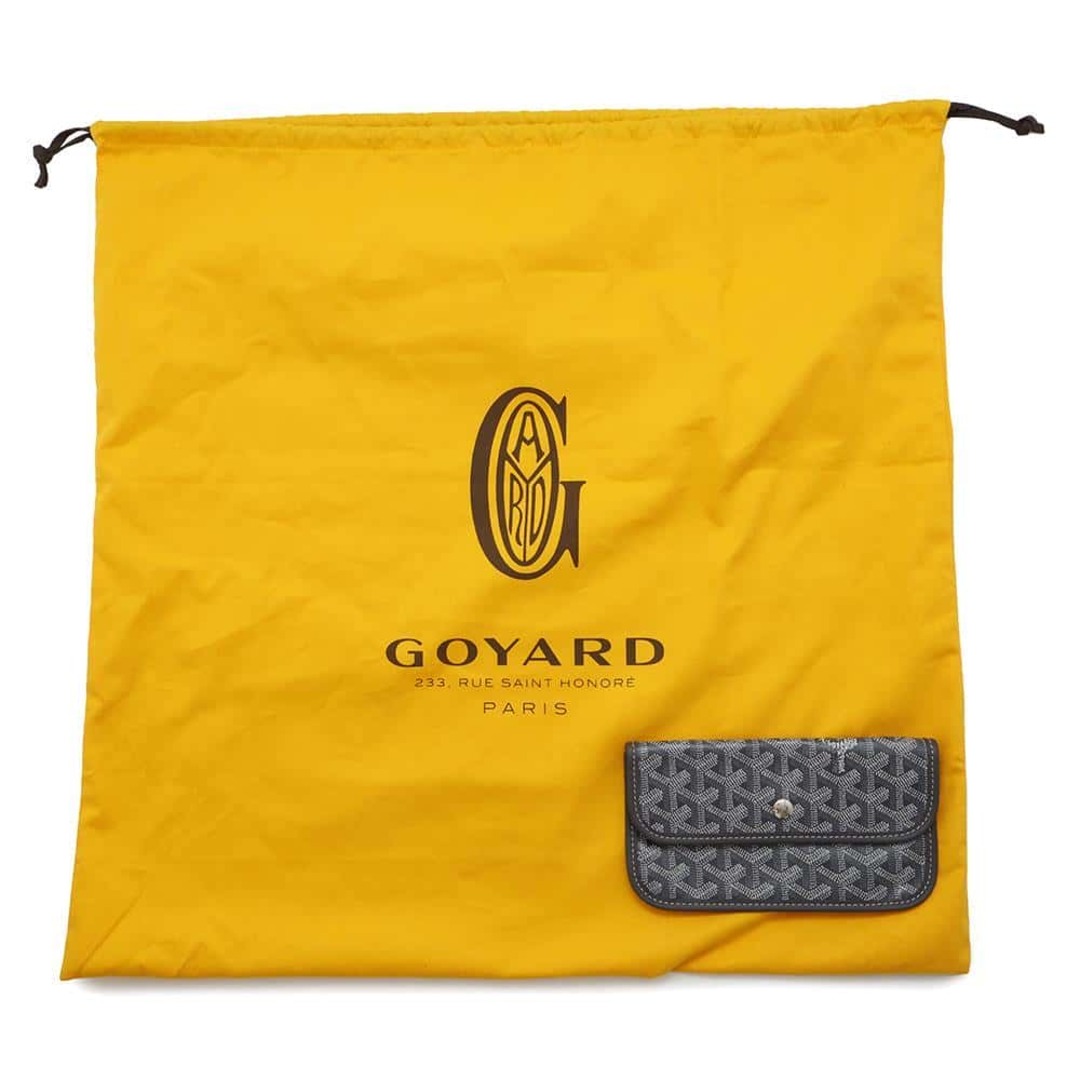 GOYARD - ゴヤール トートバッグ サンルイPM PVC/レザー GOYARD - ゴヤール トートバッグ サンルイPM PVC/レザー