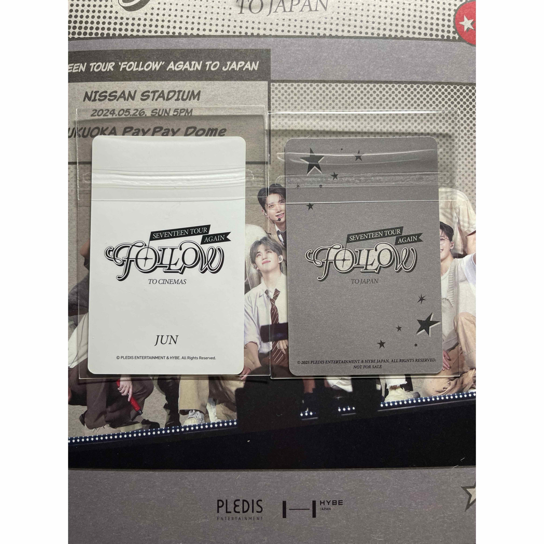 SEVENTEEN - SEVENTEEN FOLLOW AGAIN TO JAPAN トレカ ジュンの SEVENTEEN - SEVENTEEN FOLLOW AGAIN TO JAPAN トレカ ジュンの