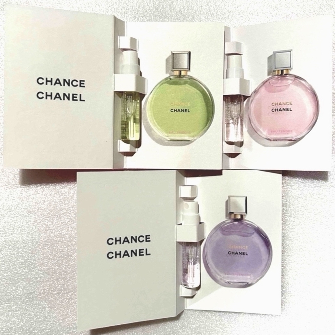 CHANEL(シャネル)の★CHANEL★(新商品)チャンスオースプランディドオードゥパルファム3点セット コスメ/美容のキット/セット(サンプル/トライアルキット)の商品写真