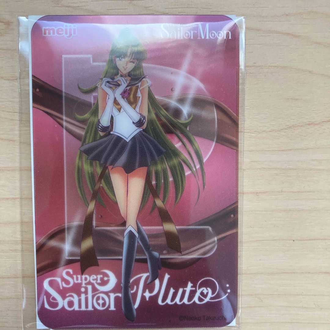 セーラームーン(セーラームーン)のセーラームーン 明治 クリアカード エンタメ/ホビーのアニメグッズ(カード)の商品写真