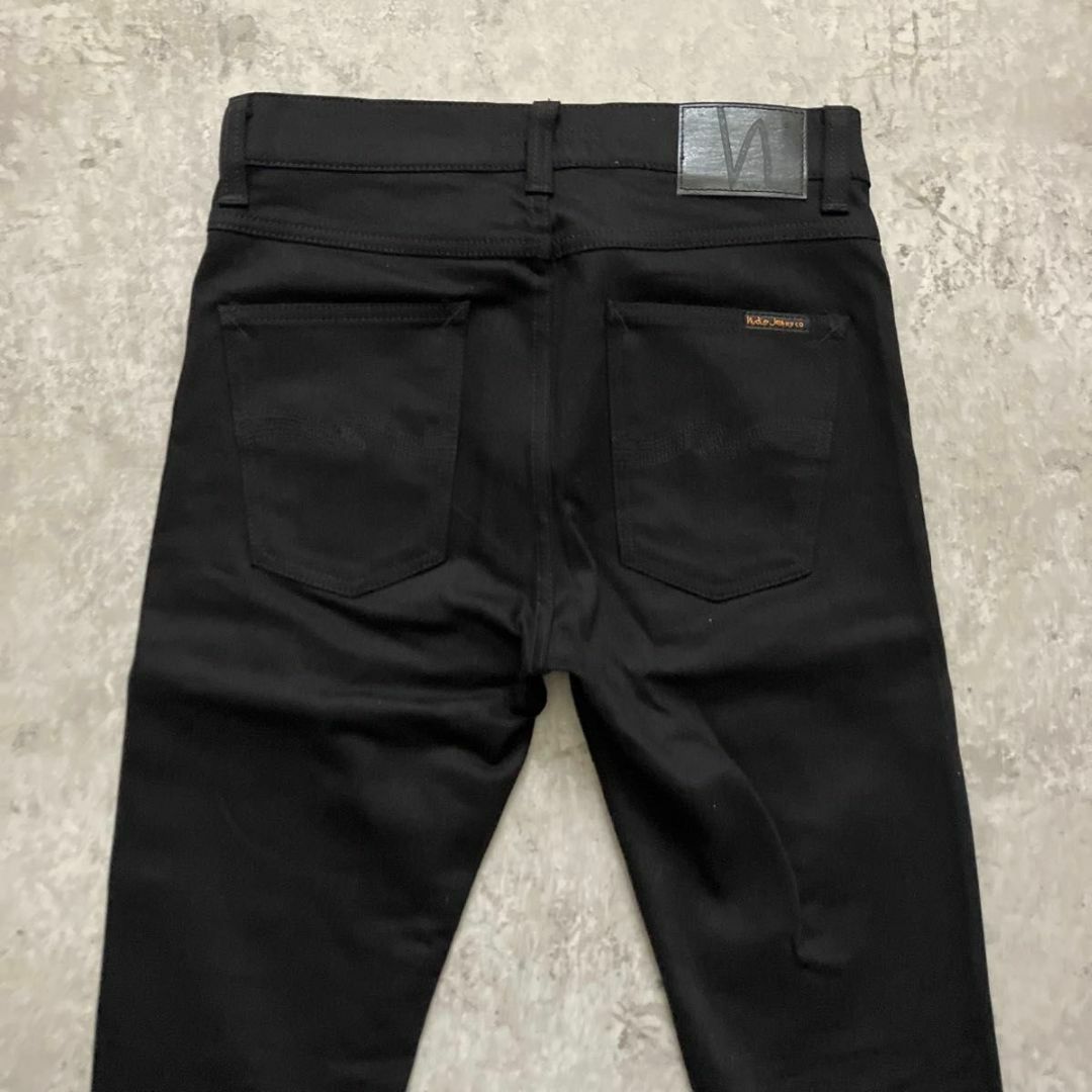 定率割引 西日本 30 DEAN LEAN jeans nudie リーンディーン 黒 ブラック パンツ