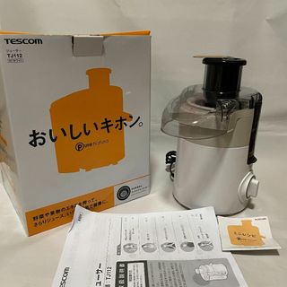 🍹動作良好✨テスコムジューサーTJ112W(その他)