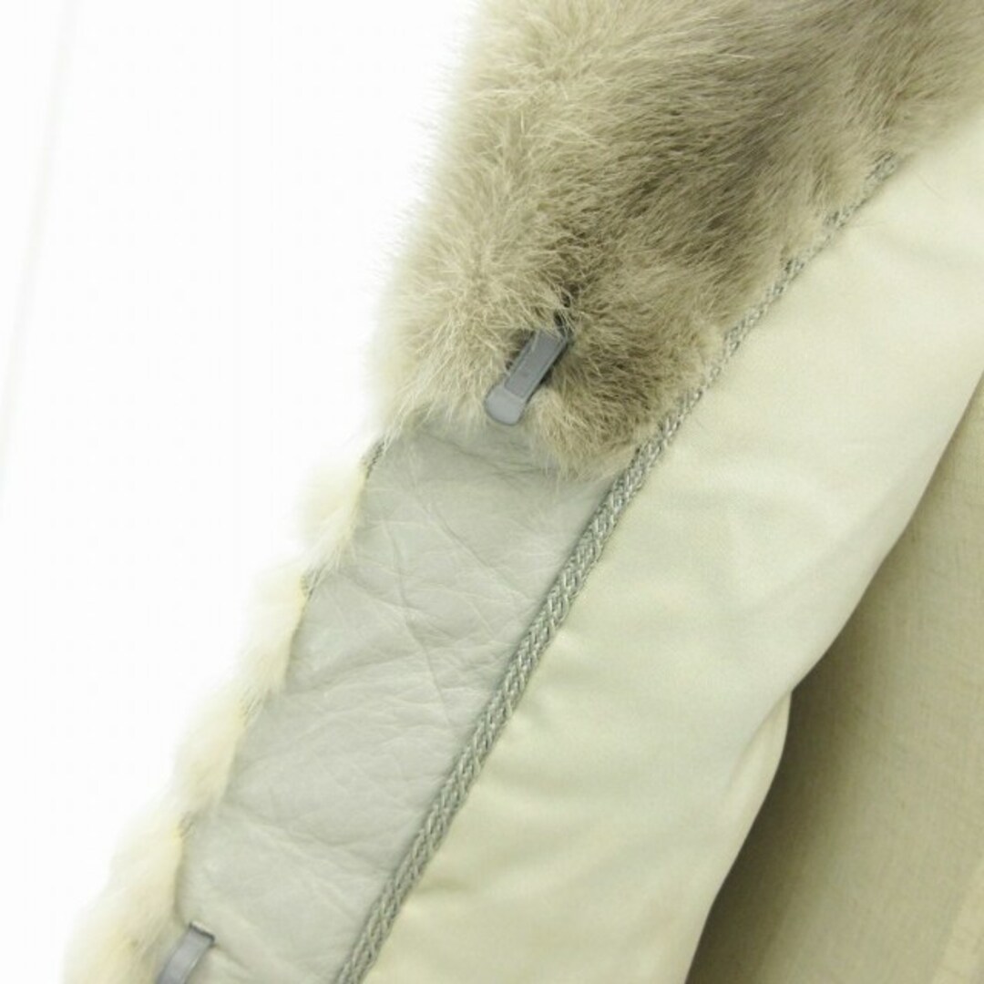 EMBA エンバ サファイアミンク ジャケット コート ファー □GY09