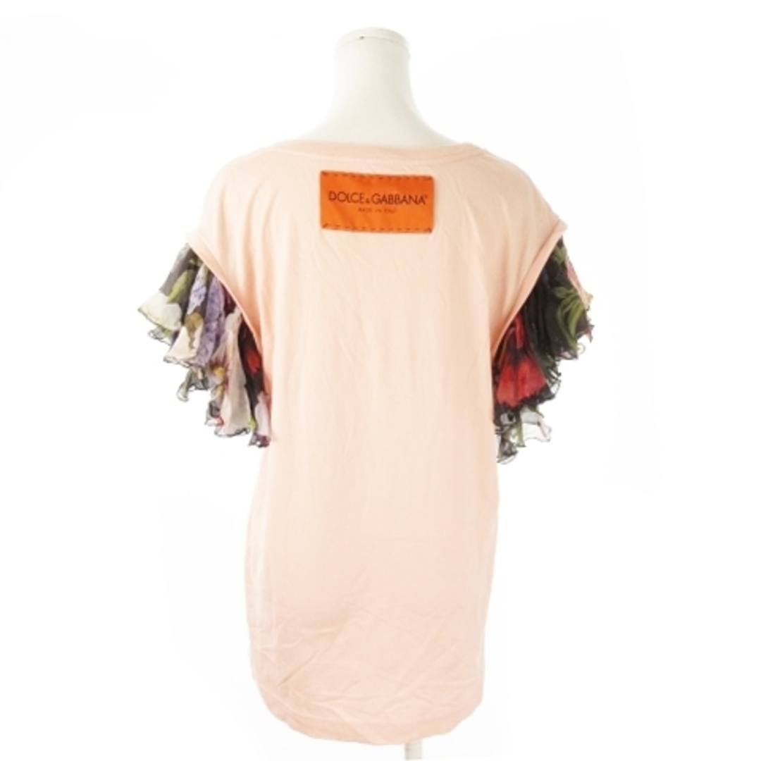 DOLCE&GABBANA - ドルチェ&ガッバーナ 切替Tシャツ 半袖 DOLCE&GABBANA - ドルチェ&ガッバーナ 切替Tシャツ 半袖