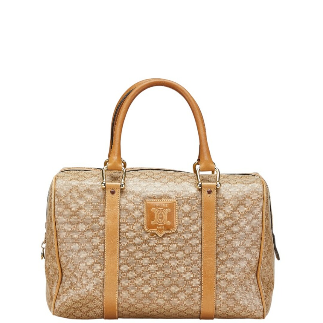CELINE - セリーヌ マカダム ハンドバッグ ミニボストンバッグ CELINE - セリーヌ マカダム ハンドバッグ ミニボストンバッグ
