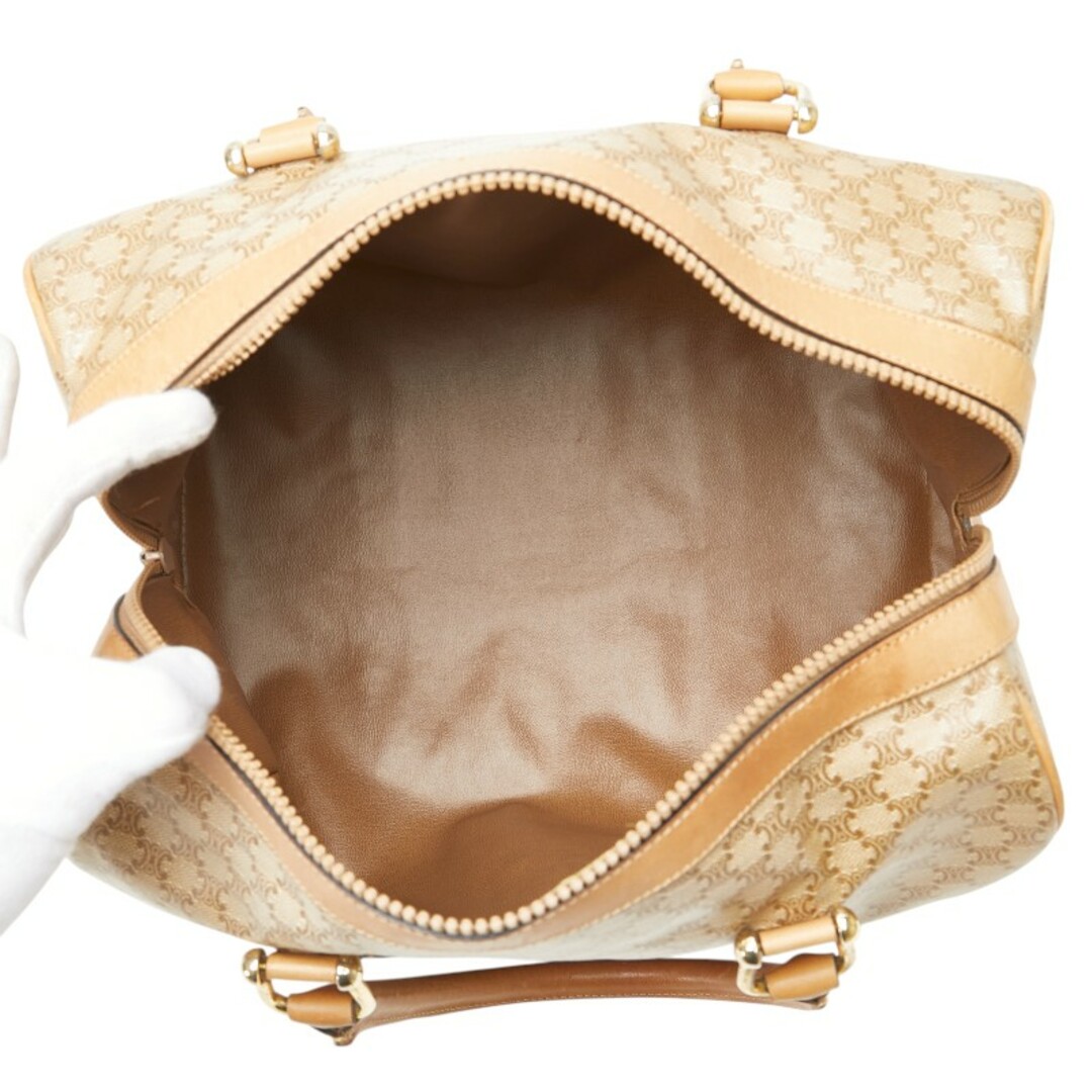 CELINE - セリーヌ マカダム ハンドバッグ ミニボストンバッグ CELINE - セリーヌ マカダム ハンドバッグ ミニボストンバッグ