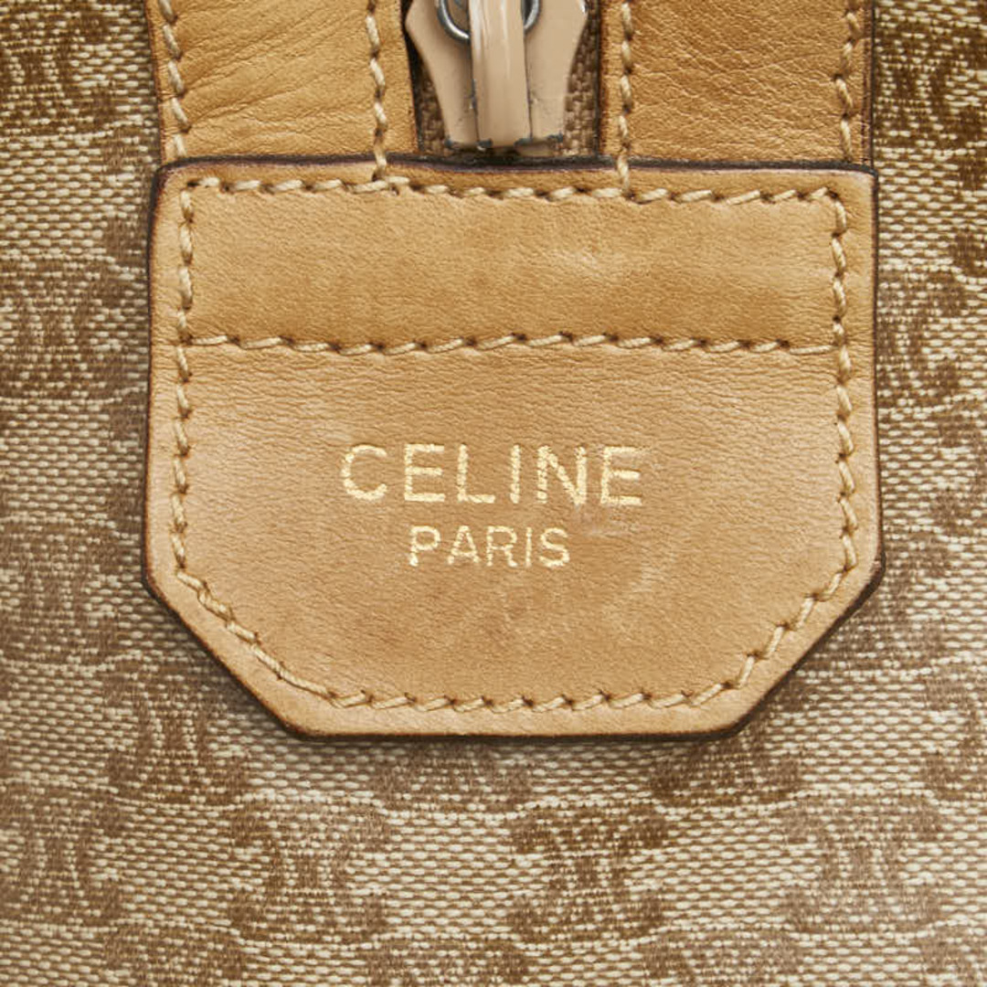 CELINE - セリーヌ マカダム ハンドバッグ ミニボストンバッグ CELINE - セリーヌ マカダム ハンドバッグ ミニボストンバッグ