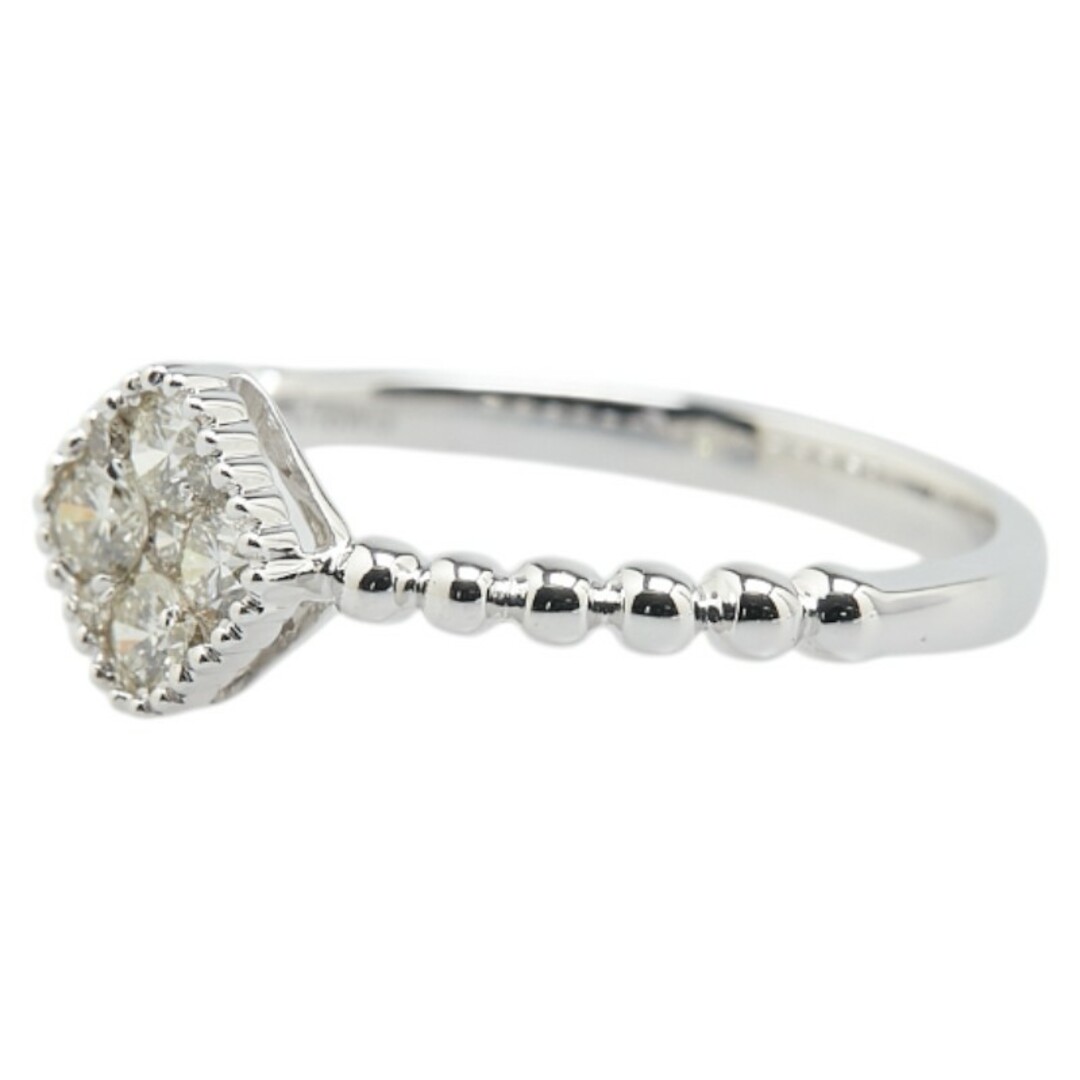 K18WG ホワイトゴールド リング 指輪 ダイヤ 0.25ct 【1-0206588 K18WG ホワイトゴールド リング 指輪 ダイヤ 0.25ct 【1-0206588