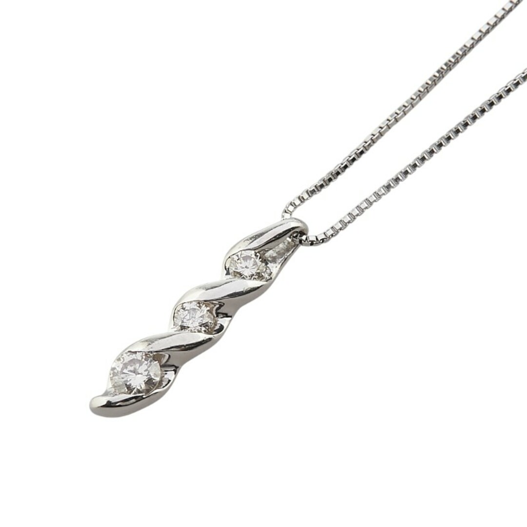 Pt900 プラチナ Pt850 プラチナ ネックレス ダイヤ 0.30ct 【1 Pt900 プラチナ Pt850 プラチナ ネックレス ダイヤ 0.30ct 【1