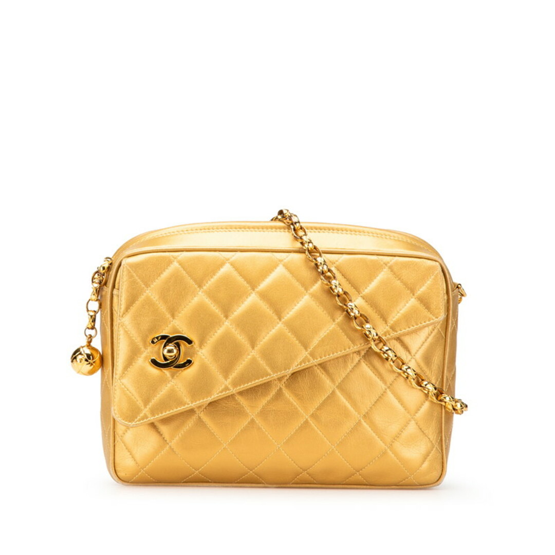 CHANEL - シャネル マトラッセ ココマーク ココボール チェーン CHANEL - シャネル マトラッセ ココマーク ココボール チェーン